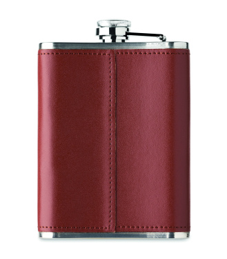 Logo trade promotional merchandise photo of: Slim hip flask 200 ml