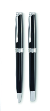 Logotrade promotional product picture of: Ball pen and roller set