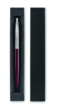 Logotrade corporate gift picture of: Push button pen in box