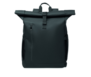 Logo trade promotional item photo of: Rolltop laptop rucksack 600D