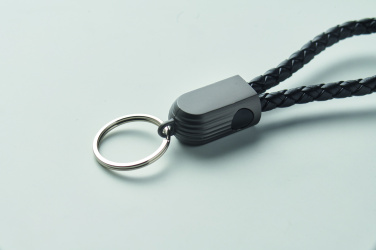 Logotrade promotional product image of: Key ring loop cable type-C