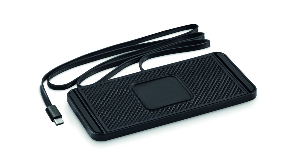 Logo trade promotional giveaway photo of: Pad car wireless charger 15W