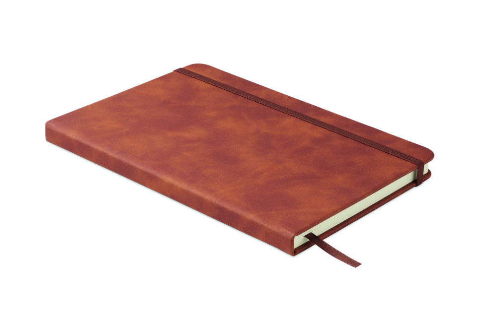 Logotrade business gift image of: A5 smokey PU notebook