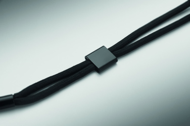 Logo trade corporate gifts image of: RPET phone wrist cord