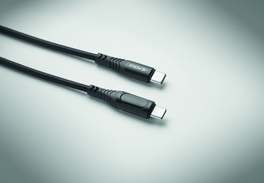 Logotrade promotional giveaways photo of: 100W charging cable type-C