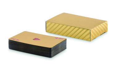 Logo trade business gifts image of: Waterproof playing cards