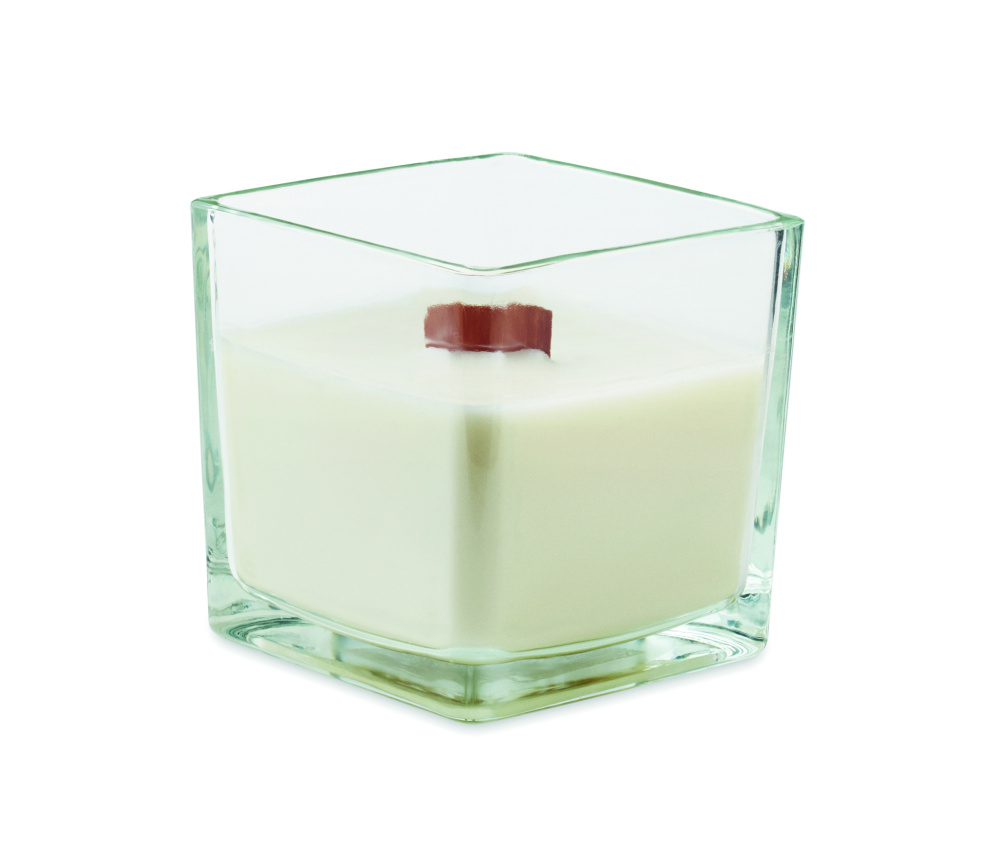 Logo trade corporate gift photo of: Plant based wax candle 600gr