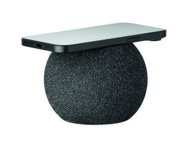 Logo trade promotional item photo of: 15W wireless charger speaker