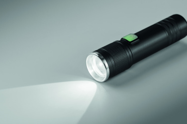 Logo trade corporate gifts image of: Rechargeable COB light torch