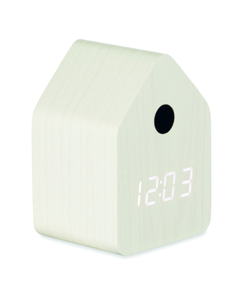 Logotrade promotional gift image of: MDF cuckoo alarm clock