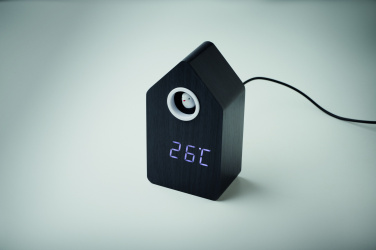Logotrade promotional giveaway image of: MDF cuckoo alarm clock