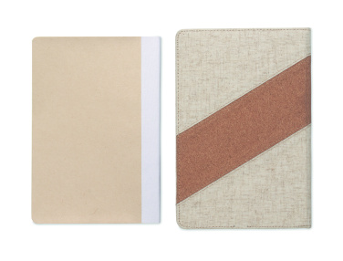 Logo trade promotional product photo of: A5 notebook with 15W charger