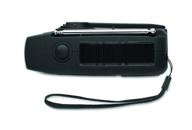 Logotrade promotional items photo of: Portable radio with LED torch