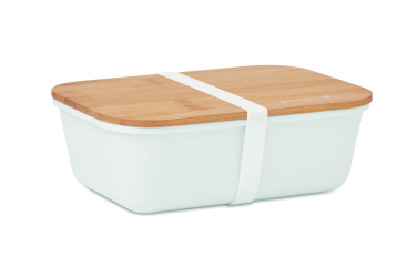 Logo trade promotional giveaway photo of: Lunch box with bamboo lid