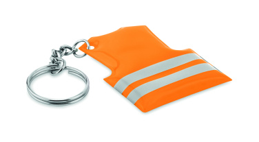 Logo trade corporate gift photo of: Key ring with reflecting vest Jekabpils