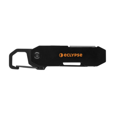 Logo trade promotional gift photo of: Gear X foldable EDC tool with carabiner and parcel cutter
