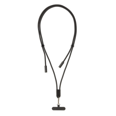 Logotrade promotional item image of: LoopAmp RCS RPET adjustable phone cord with 60W cable