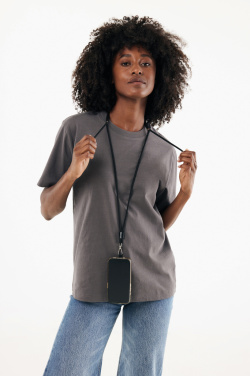 Logotrade promotional item picture of: CarryLoop RCS recycled PET adjustable phone holder lanyard