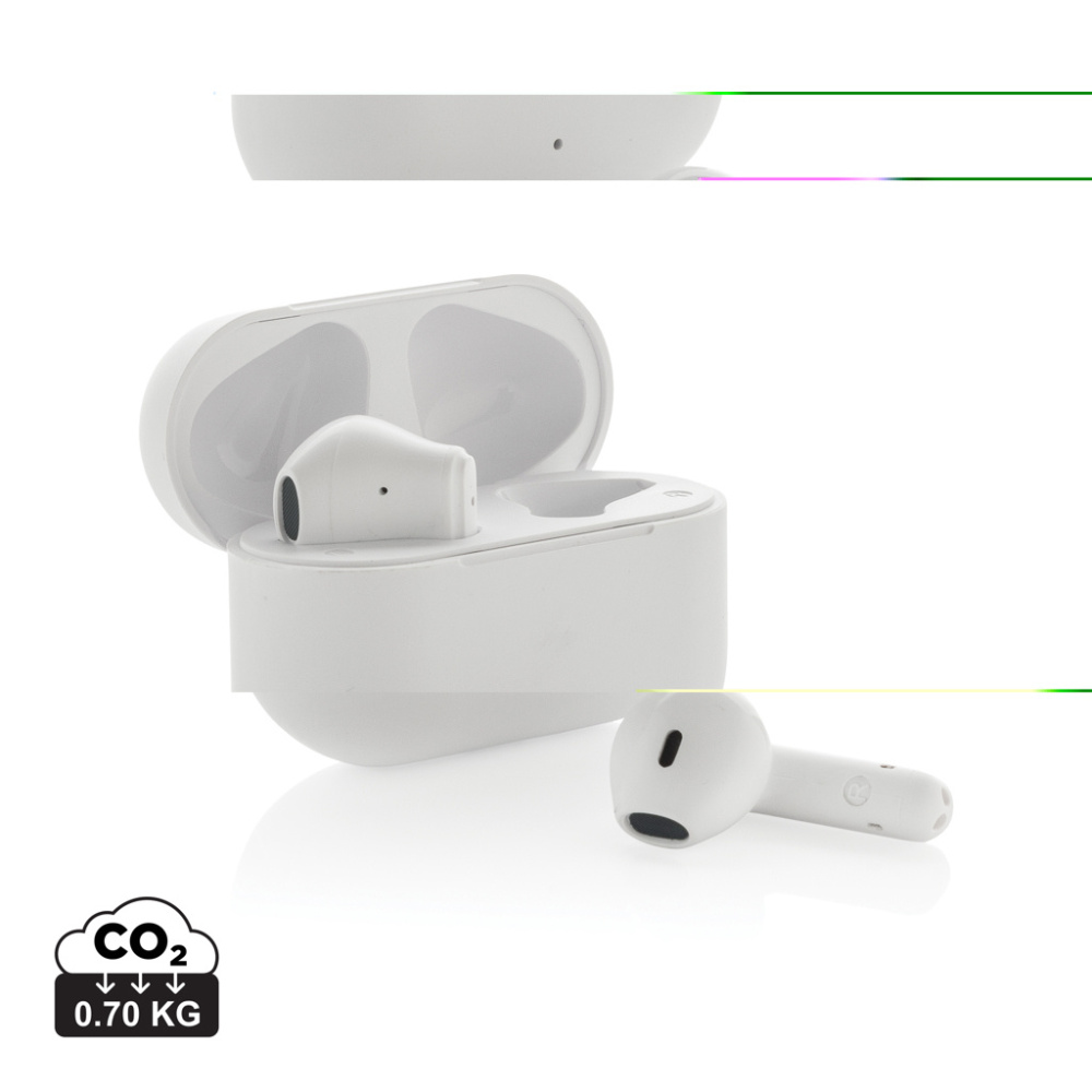 Logotrade promotional merchandise photo of: Tunevo RCS recycled plastic wireless earbuds
