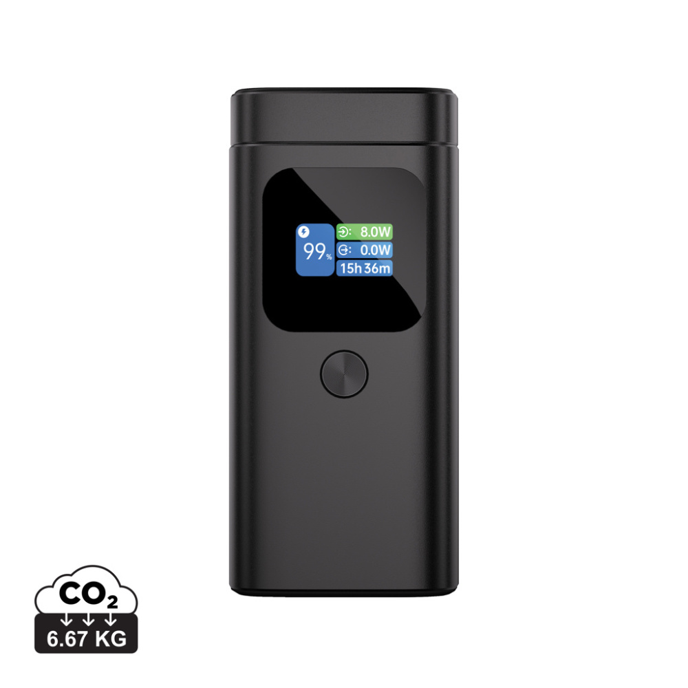 Logo trade promotional merchandise image of: Urban Vitamin Sunnyvale 100W 15.000mAh magnetic powerbank