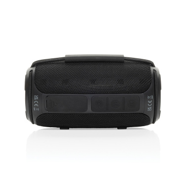 Logo trade promotional product photo of: Prisma RCS recycled plastic IPX 4 waterpoof 16W speaker