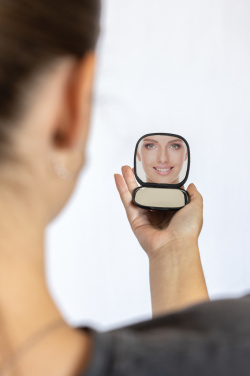 Logotrade promotional giveaway picture of: Reflecta RCS recycled plastic make-up mirror