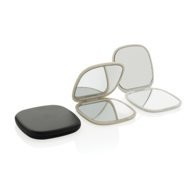 Logo trade corporate gift photo of: Reflecta RCS recycled plastic make-up mirror