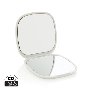 Logotrade promotional item image of: Reflecta RCS recycled plastic make-up mirror