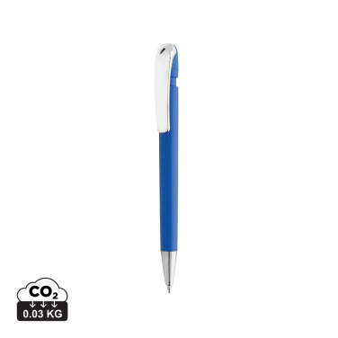 Logotrade promotional item image of: Glide GRS certified R-ABS Metal Clip Pen