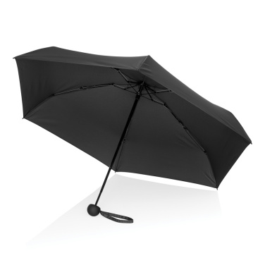 Logo trade promotional products picture of: 19.5" Aware™ RPET super mini manual 190T Pongee umbrella