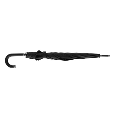 Logo trade promotional items picture of: Swiss Peak Vero Aware™ RPET 25” umbrella w luxe handle
