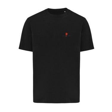 Logo trade business gift photo of: IQONIQ Nikko heavyweight recycled cotton t-shirt