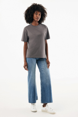 Logo trade promotional merchandise photo of: IQONIQ Nikko heavyweight recycled cotton t-shirt