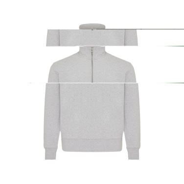 Logo trade promotional gift photo of: IQONIQ Elgon recycled cotton quarter zip sweater