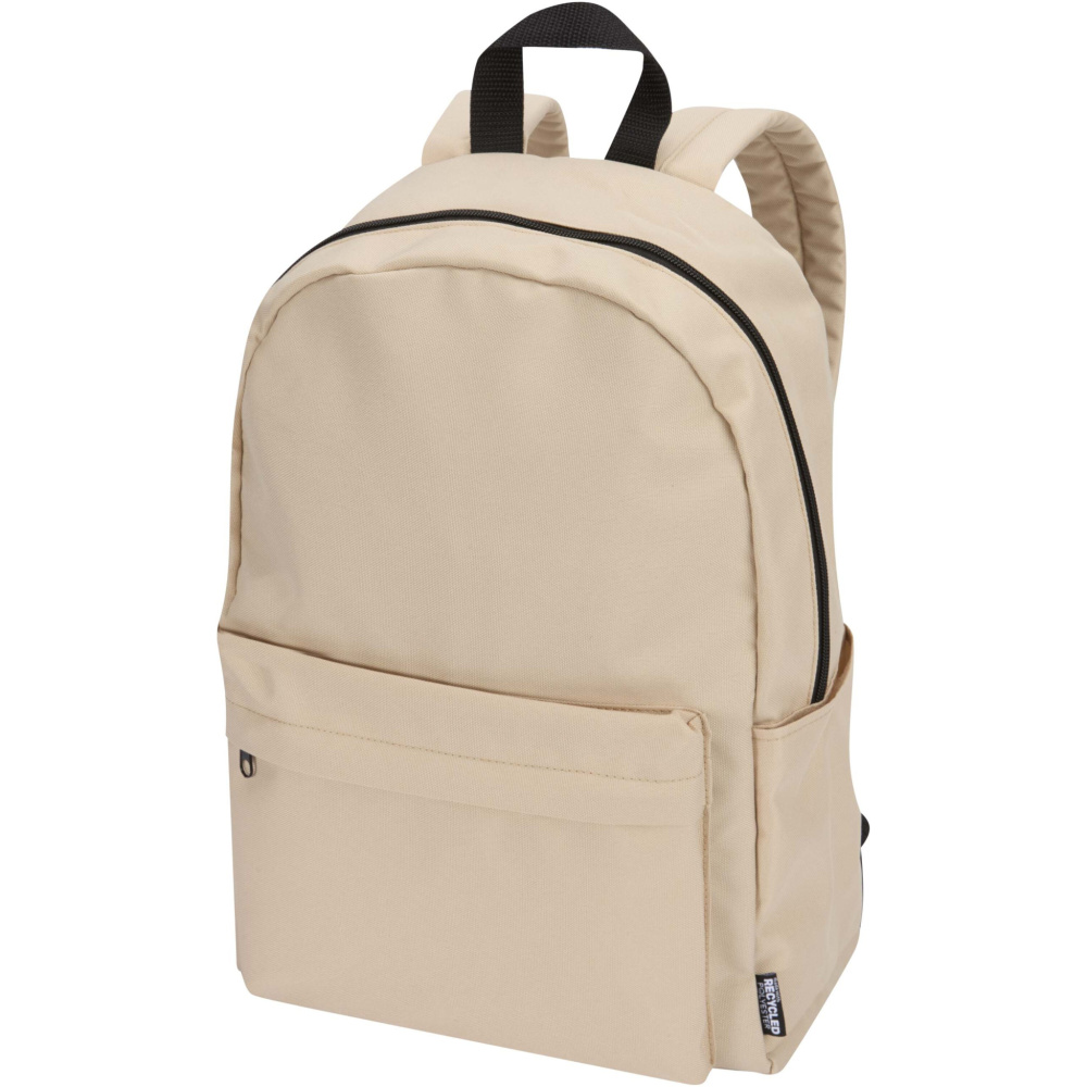 Logotrade promotional item image of: Byron 14" GRS recycled city laptop backpack 16L