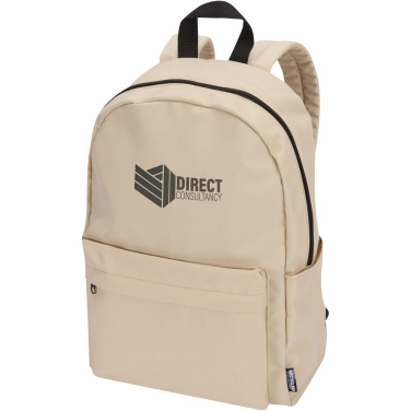 Logotrade advertising product picture of: Byron 14" GRS recycled city laptop backpack 16L