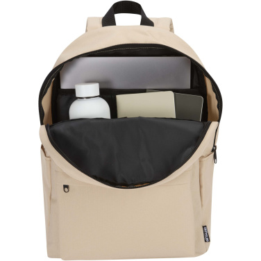 Logotrade promotional giveaway image of: Byron 14" GRS recycled city laptop backpack 16L