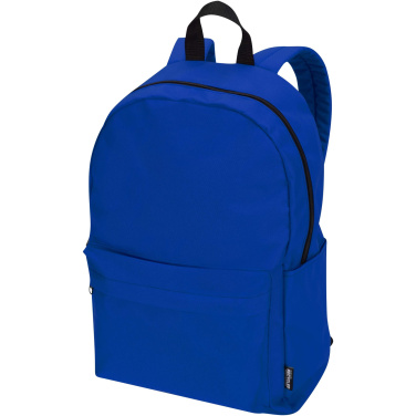 Logotrade advertising products photo of: Byron 14" GRS recycled city laptop backpack 16L