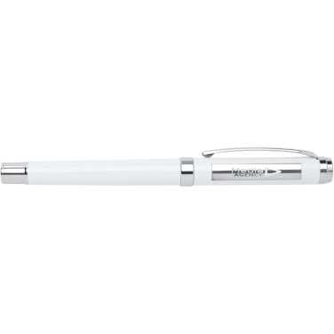 Logo trade promotional items image of: Legato Elegance A5 hard cover notebook and rollerball pen set
