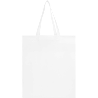 Logo trade corporate gifts image of: EcoSeal GRS recycled nonwoven gusset tote bag 12L