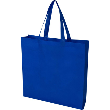 Logo trade promotional gifts picture of: EcoSeal GRS recycled nonwoven gusset tote bag 12L
