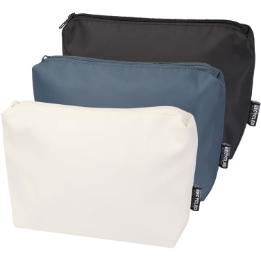 Logotrade promotional item image of: Trip Aware™ recycled travel toiletry pouch 2L