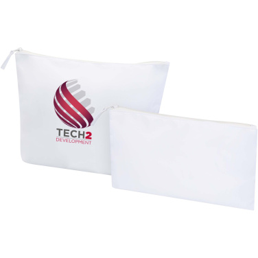Logo trade promotional gift photo of: Swift GRS recycled toiletry bag set
