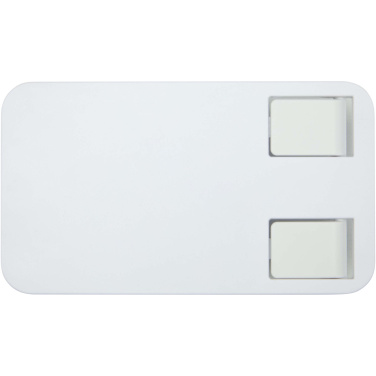 Logotrade business gifts photo of: Alhena recycled plastic foldeable phone holder with metal desk stand