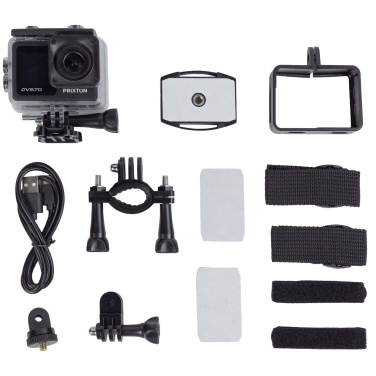 Logotrade business gifts photo of: Prixton DV670 4K dual screen action camera