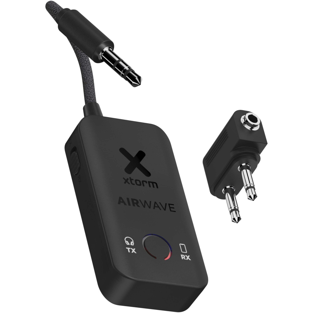 Logo trade business gifts image of: Xtorm XAWBT01 AirWave wireless audio adapter