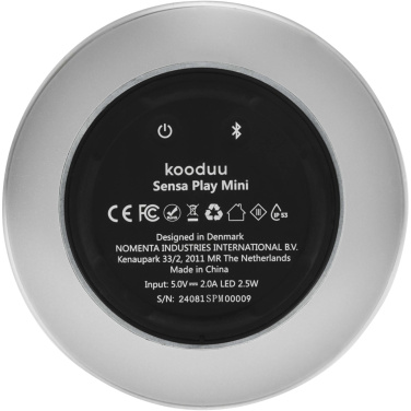 Logotrade promotional giveaway image of: Kooduu Sensa Play Mini JBL portable speaker and lamp