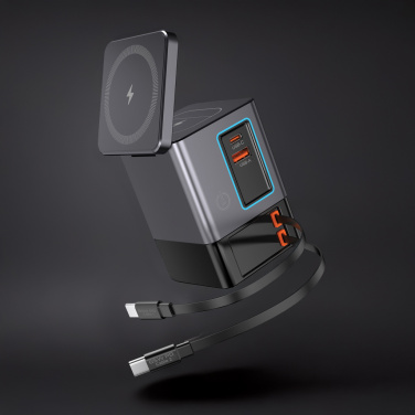 Logotrade corporate gift picture of: Urban Vitamin Sacramento 105W GAN charger+retractable cables