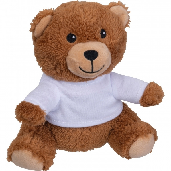 Logo trade promotional merchandise picture of: Plush teddy bear HELSINKI