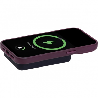 Logo trade promotional item photo of: Wireless power bank 5 000 mAh CAIRO